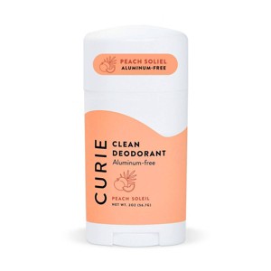 Curie Aluminum Free Deodorant Stick - Peach Soleil - 2oz - 1 of 4