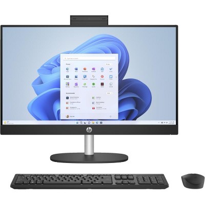 HP 24-CR00 23.8" AIO Desktop Intel Pentium N200 8GB 256GB Windows11H - Manufacturer Refurbished