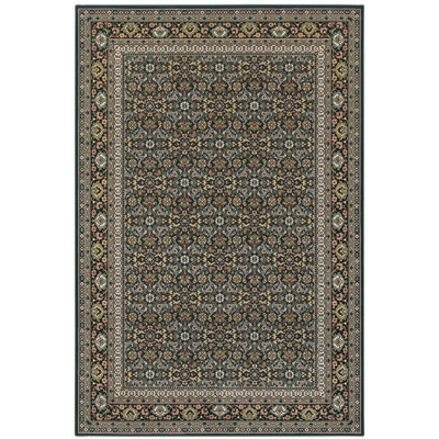 Oriental Weavers Kashan 180L1 Navy / Multi Indoor Area Rug - 7'10" x 10'10"