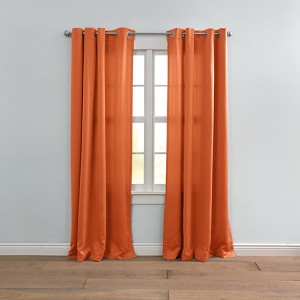 BrylaneHome BH Studio Room-Darkening Grommet Panel - 1 of 4