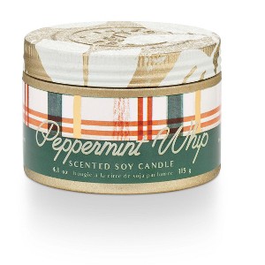 Storied Home Tried & True Peppermint Whip Small Tin Candle - 1 of 1