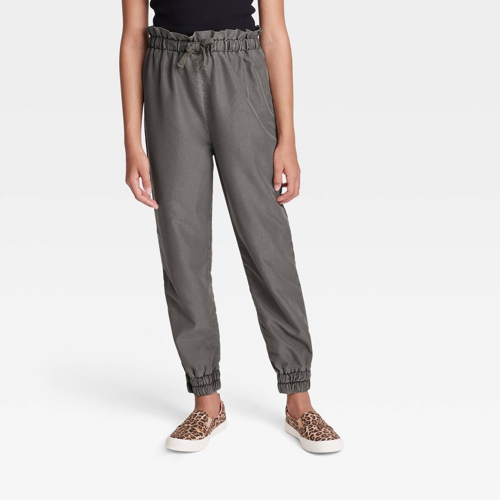 Girls' Smock Waist Utility Pants - art class Green M
