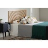 South Shore Full/Queen Balka Wall Mounted Headboard Natural: Rattan Finish, Bohemian Style - 2 of 4