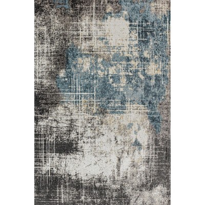 Rugs America Jaelyn Distressed Transitional Area Rug