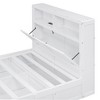 NicBex Full Hydraulic Platform Bed Modern Wooden Bed Frame with Storage Headboard, 2 Drawers and LED Light for Bedroom, No Box Spring Required - 4 of 4
