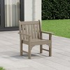 WestinTrends Outdoor Patio HDPE Adirondack Dining Arm Chair - 2 of 4