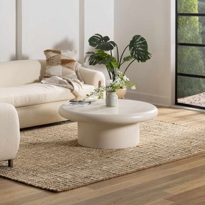 Hauteloom Ambel Tan&Brown Jute Rug - 1 of 4