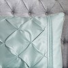 Kumasinova 7Pcs Tufted Polyester Comforter Set,All Season Luxury Bedding Set with Comforter,Sheets,Shams&Decor Pillows,Machine Washable,Blue - 4 of 4