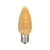 Novelty Lights C7 LED Faceted Christmas Replacement Bulbs Dimmable 25 Pack - 2 of 4