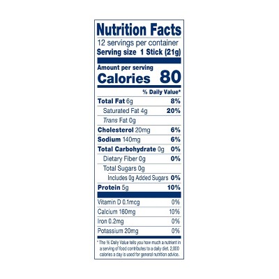 Crystal Farms Pepper Jack Snacking Sticks Cheese - 9oz/12ct