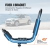 VEVOR Kayak Roof Rack, 1 Pair J-Bar, Soft Roof Rack, Top Mount Tie Down, Carrier for kayak, Surf Board, Canoe, SUP, Ski Board, Mount on Car, Black - 4 of 4
