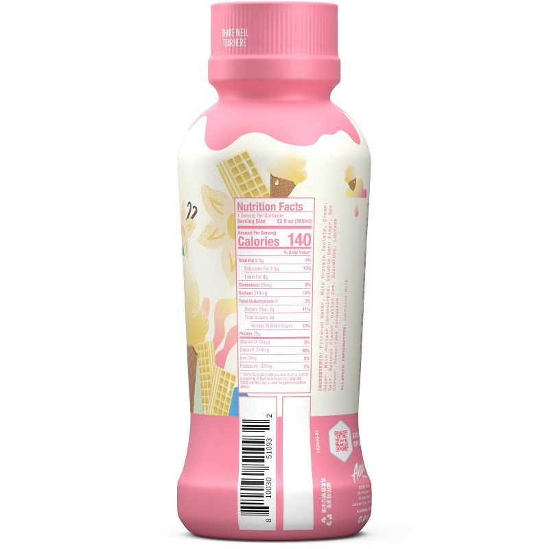 Alani Fit Shake Vanilla Protein Shake - 12 fl oz Bottle, 3 of 6