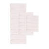 Kumasinova Tufted Pearl Channel Bathroom Rugs, Washable Rug, High-Low Stripe Bath Rug, Non-Skid Door Mat, Area Rug, Oeko-Tex Certified - 2 of 4