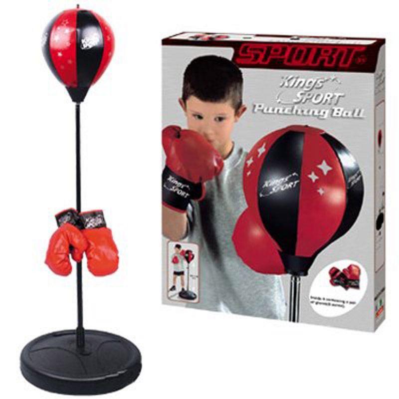 Insten Boxing Punching Bag Sports Set with Gloves & Weighted Stand for Kids, 43 inches, 1 of 4