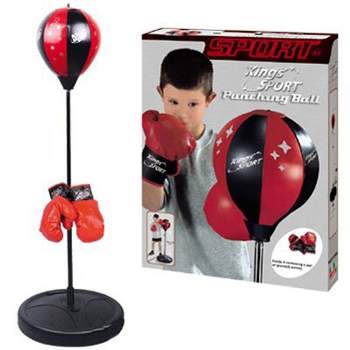 Insten Boxing Punching Bag Sports Set with Gloves & Weighted Stand for Kids, 43 inches
