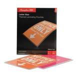 Swingline GBC UltraClear Thermal Laminating Pouches 3 mil 9 x 11 1/2 50/Box 3745690