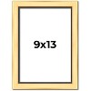 PosterPalooza | Photo Size Simple Gold Picture Frame - UV Acrylic, Foam Board Backing, Hanging Hardware - 2 of 4