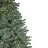 Northlight Pre-Lit Full Spruce Artificial Christmas Tree - 7.5' - Candlelight Clear LED Lights - 4 of 4