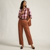 Lands' End Women's Chino High Rise Rail Straight Leg Pants - 4 of 4
