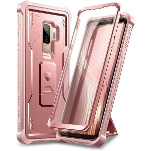 Dexnor for Samsung Galaxy S9+ Plus Case, [Built in Screen Protector and Kickstand] Military Grade Protection Shockproof Protective Cover - 1 of 3