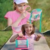 ROBOTIME Nature Exploration Toys, Kids Explorer Kit with Butterfly Net and Bugs Book, Educational Camping Gear for Kids, Pink, 11.42"*6.69"*9.25" - 3 of 4