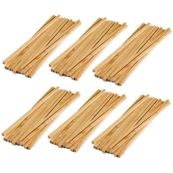 Bazic Products Assorted Round Natural Wooden Dowel, 10 Per Pack, 12 Packs :  Target