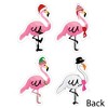 Big Dot of Happiness Flamingle Bells - Flamingo Decorations DIY Tropical Flamingo Christmas Party Essentials - Set of 20 - 3 of 4