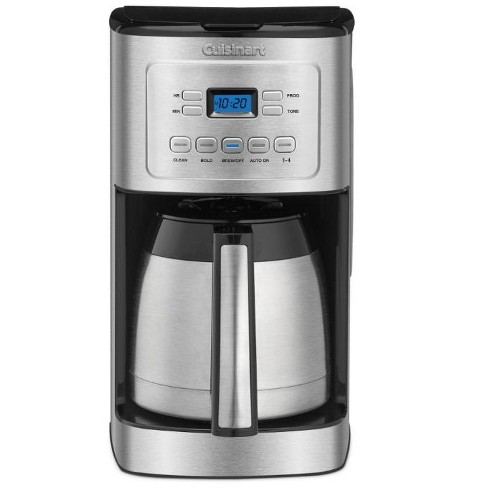 Zojirushi Dome Brew Programmable Coffee Maker Ec-esc120 Stainless Black :  Target