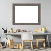 Amanti Art Alta Brown Grey Framed Dry Erase Magnetic Board - 4 of 4