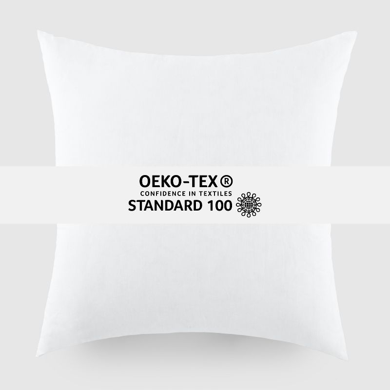 Cotton Throw Decor Pillow Insert with Polyester Fill - Becky Cameron, White, 21 x 21, 5 of 8