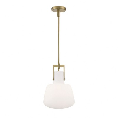 Norwell Lighting Izel 1 - Light Pendant in  Antique Brass