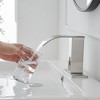 BWE Waterfall Automatic Sensor Touchless Sink Faucet With Pop Up Drain With Overflow & Deck Plate - 4 of 4
