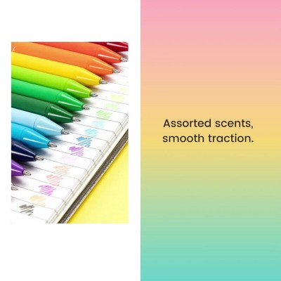 Yoobi Multicolor Pen – Clickable Ballpoint Pen w/8 Colors – Rainbow Color  Pens for Kids – Cute Pens Ideal for Gifts – Smooth Writing Colored Pens –