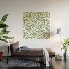 Heather Dutton Flowing Leaves Seafoam Wood Wall Mural - Society6 - 2 of 2