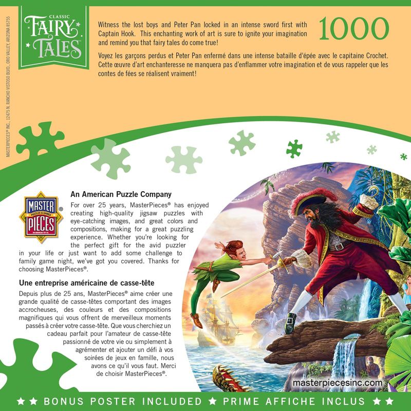 MasterPieces Inc Peter Pan 1000 Piece Jigsaw Puzzle, 2 of 4