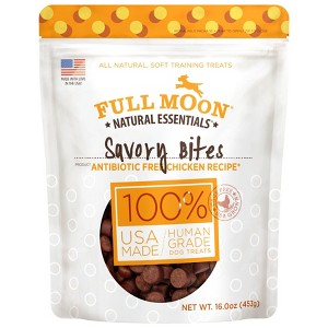 Full Moon Essentials Chicken Bites Jerky Dog Treats - 16oz - 1 of 3