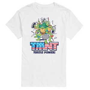 Men's - Teenage Mutant Ninja Turtles - Turtle Power Americana Short Sleeve Graphic T-Shirt - 1 of 4
