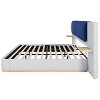 Christopher Knight Home Canary Modern Upholstered Platform Bed with Side Storage Shelves - 4 of 4