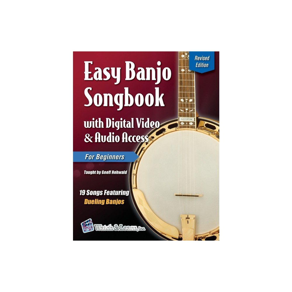 Easy Banjo Songbook - by Geoff Hohwald (Paperback)