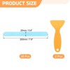 Unique Bargains PEVA Self Adhesive Strip Bathtub Stickers 36 Pcs with Scrapers 7.9" x 0.8" - 2 of 4