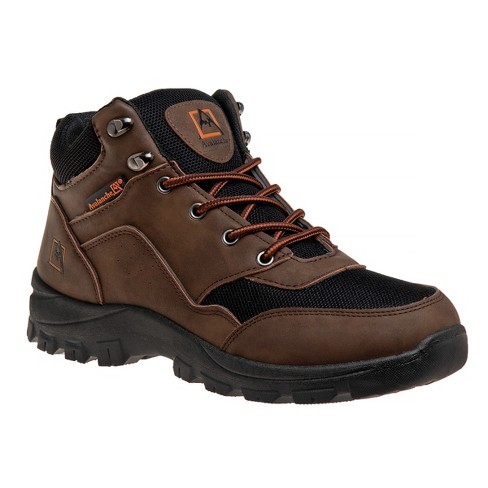 Avalanche Men s Lace up Synthetic Hiking Boots Tan Size 10 Target