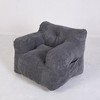 NicBex Tufted Bean Bag Sofa Chair Soft Stuffed Filling for Living Room or Bedroom Accent,Family Room or Kids' Space - 2 of 4