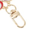 Unique Bargains Christmas Keychain Lobster Clasp Zinc Alloy Multicolored 2.17" 1 Pc - 3 of 4
