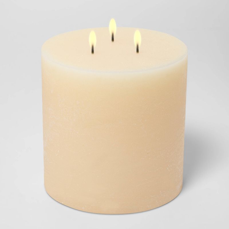 Pillar Vanilla Bean and Amber Candle - Threshold™, 2 of 9