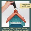 North States Bed and Breakfast Hopper Bird Feeder 14" Turquoise Blue - 3 of 4