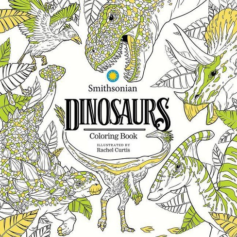 Download Dinosaurs A Smithsonian Coloring Book Paperback Target