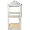 Donco Kids Deer Blind Twin Over Twin Rustic Grey House Bunkbed - 4 of 4