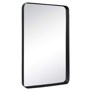 TEHOME Arthers Rectangular Stainless Steel Framed Pivoting Wall Mounted Bathroom Vanity Mirror - 1 of 4