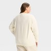 Women's Peanuts Snoopy Cote d'Azur Graphic Sweatshirt - Off-White - 2 of 3
