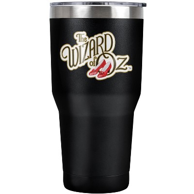 The Wizard Of Oz Ruby Slippers Logo Pattern Steel Tumbler 30oz Coffee Travel Mug
